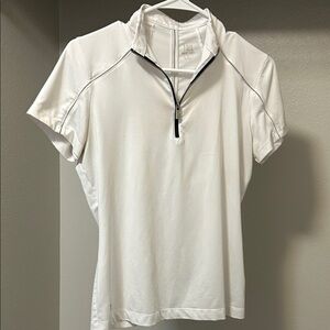 Tail GolfWhite Half-Zip Women's Top